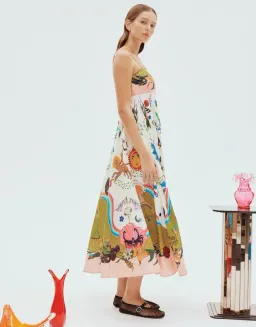  Alemais Evergreen Sundress Size 12 for rent on The Volte - image 4