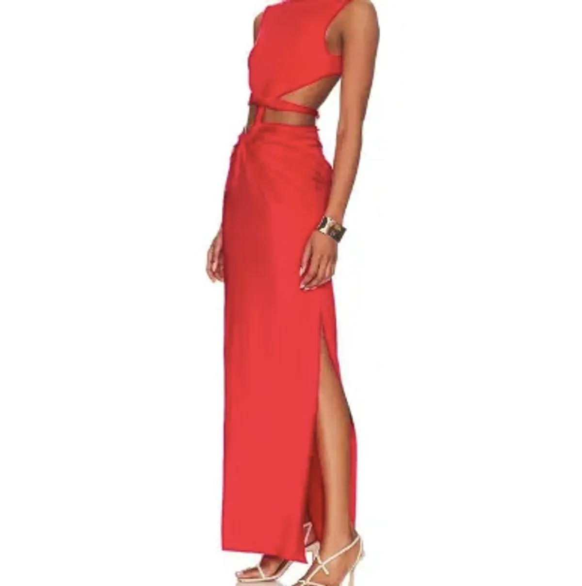 Baobab Ada Dress in Vita Red Size S / AU 8 - Image 2