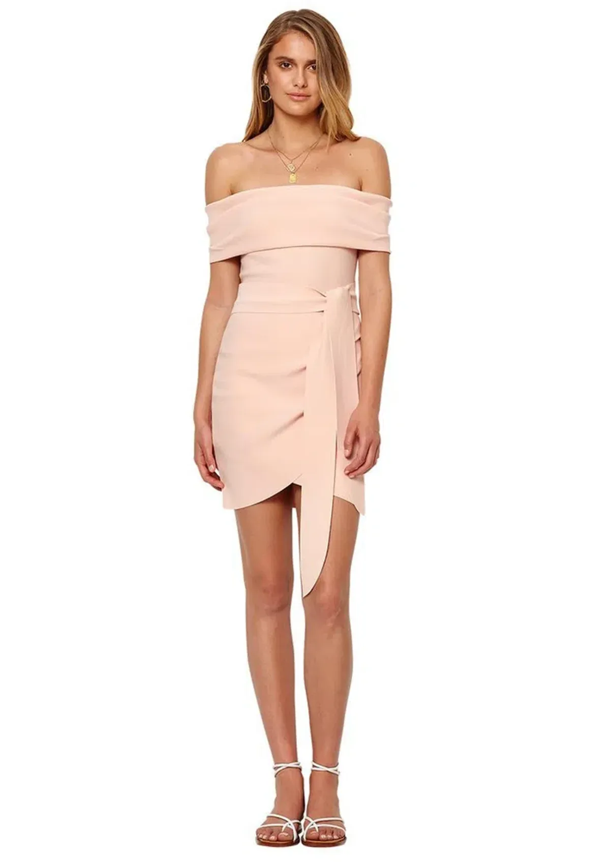 Bec & Bridge  Marvellous Mini Dress Peach Size 10 - Image 1