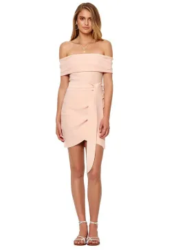 Bec & Bridge  Marvellous Mini Dress Peach Size 10 for rent on The Volte - image 1