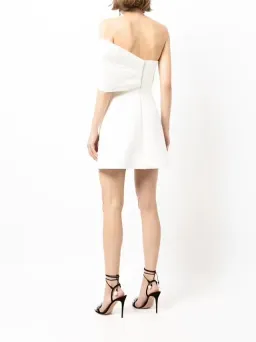 Rachel Gilbert Kace Mini Dress White Size 8 for rent on The Volte - image 2