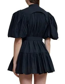 Acler Cardine Mini Dress Black Size 10  for rent on The Volte - image 4