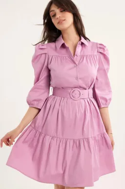 REVIEW Violetta Dress Violet Size 6 for rent on The Volte - image 2