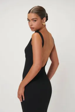 Effie Kats Verona Gown Black Size 14 for rent on The Volte - image 3