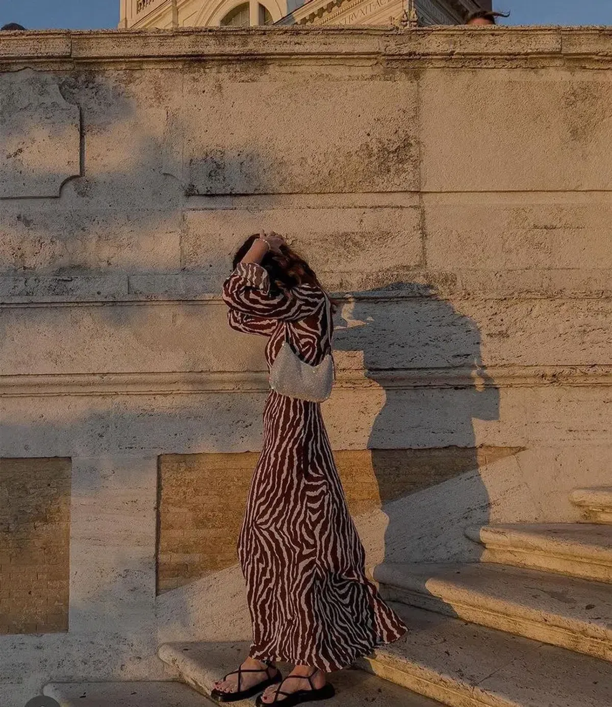 Realisation Par Gia Dress in Animal Size Small/Au 8  - Image 3