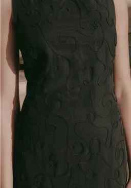 Marle Rose Dress Black Size AU 8 for rent on The Volte - image 2