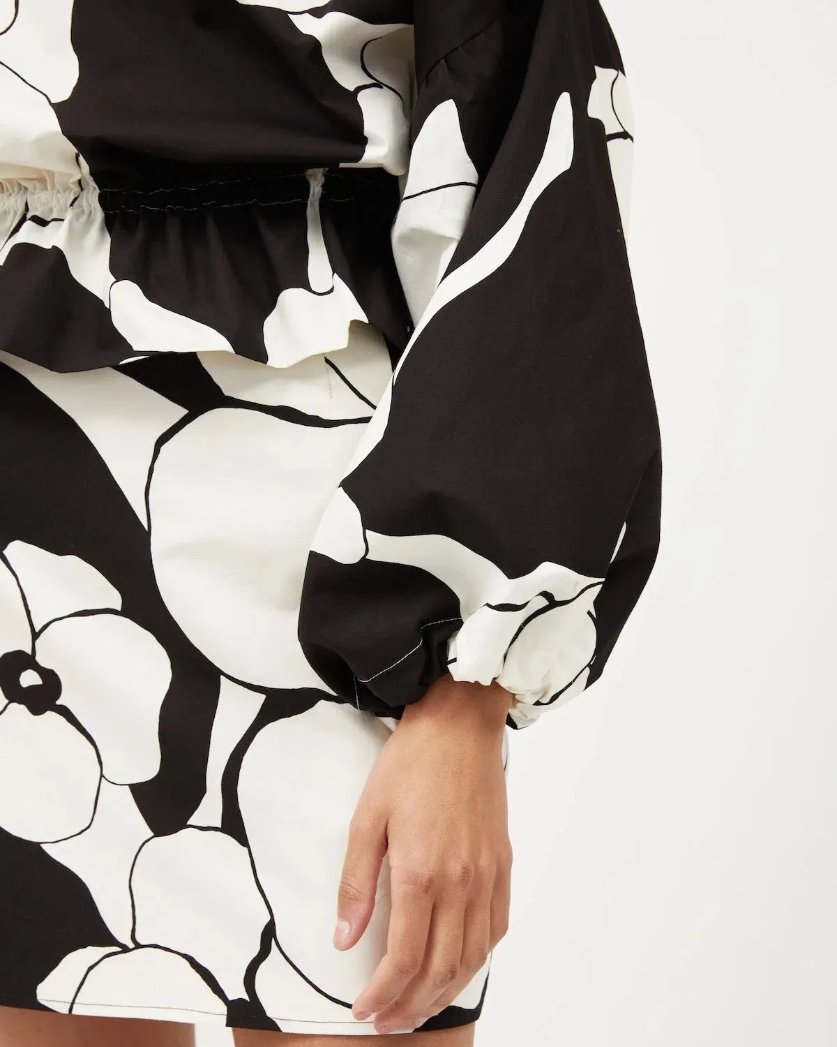 Dominique Healy Shosanna Blouse Floral Size S/M - Image 4