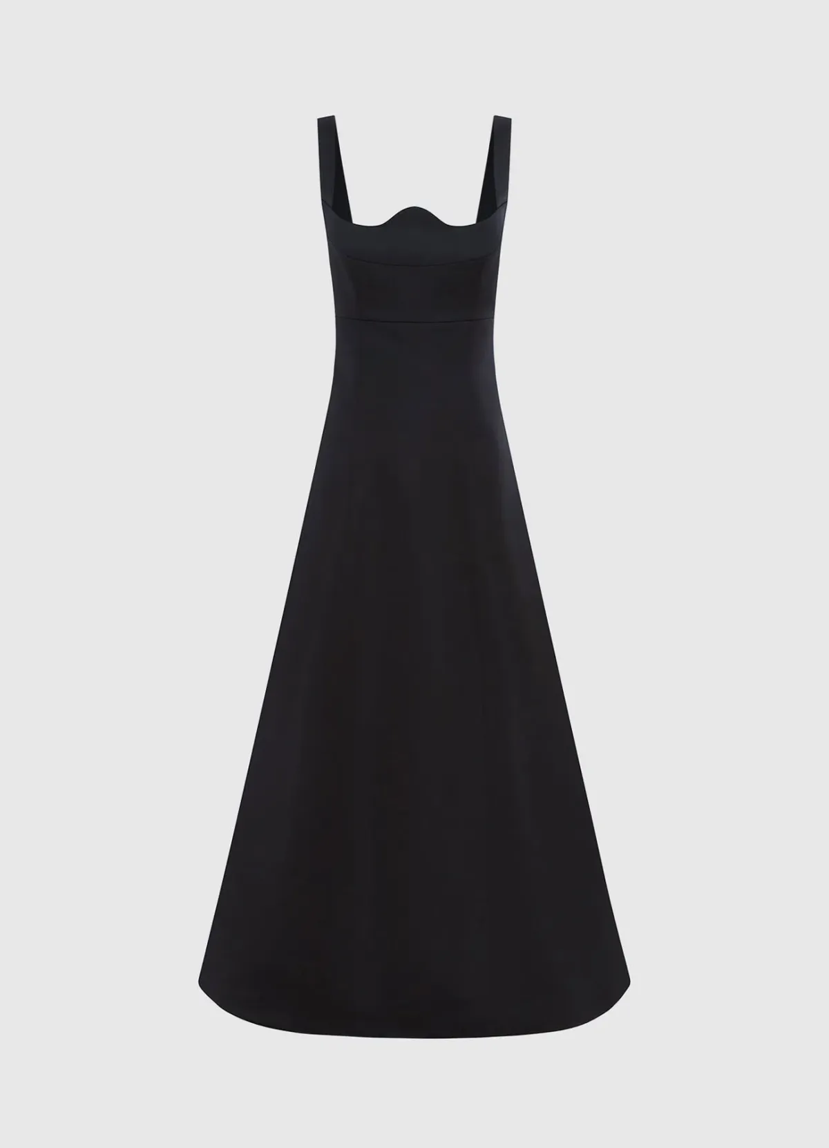 Leo Lin Odette Midi Dress Ebony Size 8 - Image 4