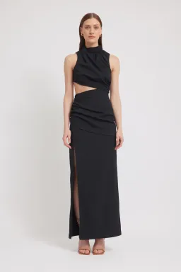 Tojha Giana Maxi Dress in Black Size 10 for rent on The Volte - image 1