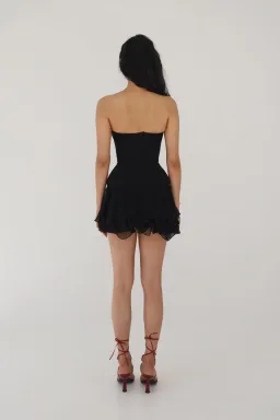 Mirror Palais Degas Mini Dress Black Size S / AU 8 for rent on The Volte - image 5