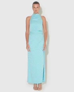 Hansen and Gretel Robbie Dress Aqua Size 8 for rent on The Volte - image 1