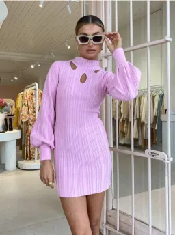 Acler Mary Dress in Candy Pink Size 8 for rent on The Volte - image 3