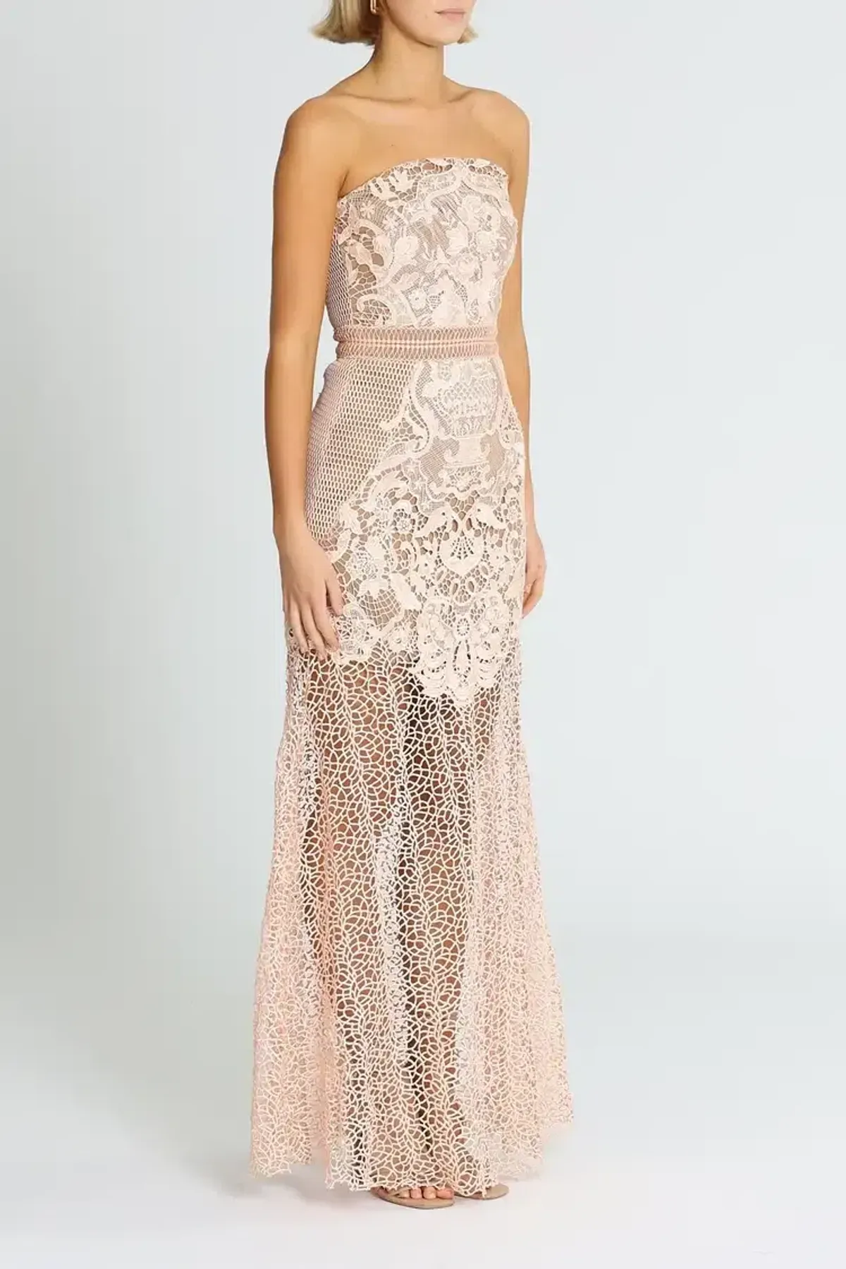 Grace and Hart Adele Gown in Blush Size 12 - Image 5