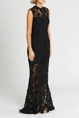 Grace and Hart Espresso Gown in Black Size 10 for rent on The Volte - image 4