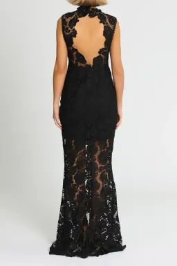 Grace and Hart Espresso Gown in Black Size 14 for rent on The Volte - image 5