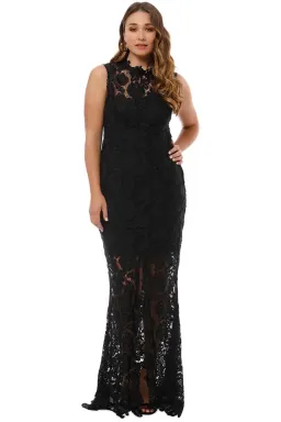Grace and Hart Espresso Gown in Black Size 14 for rent on The Volte - image 1