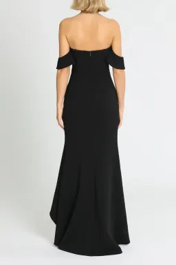 Grace and Hart Aviary Gown in Black Size 8 for rent on The Volte - image 3