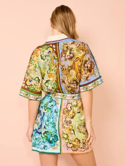 Alemais Evergreen Mini Dress Multi Size 8  for rent on The Volte - image 3