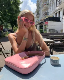 GUCCI Jackie 1961 Mini Bag Light Pink Leather  for rent on The Volte - image 5