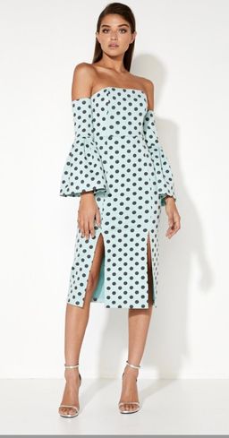 The Wild One Midi Dress for rent on The Volte - image 1