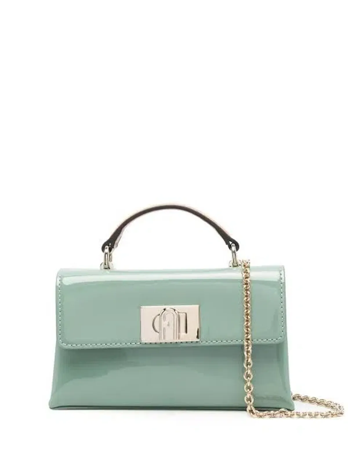 FURLA Mini Top handle bag Mint Green - Image 1