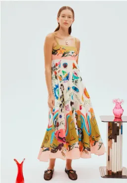 Meagan Linen Mini Dress for rent on The Volte - image 2