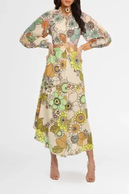 Alemais Farrah Maxi Dress Floral Size 8 for rent on The Volte - image 2