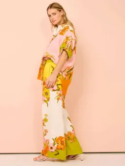 Alemais Silas Pant Floral Size AU 14 for rent on The Volte - image 2