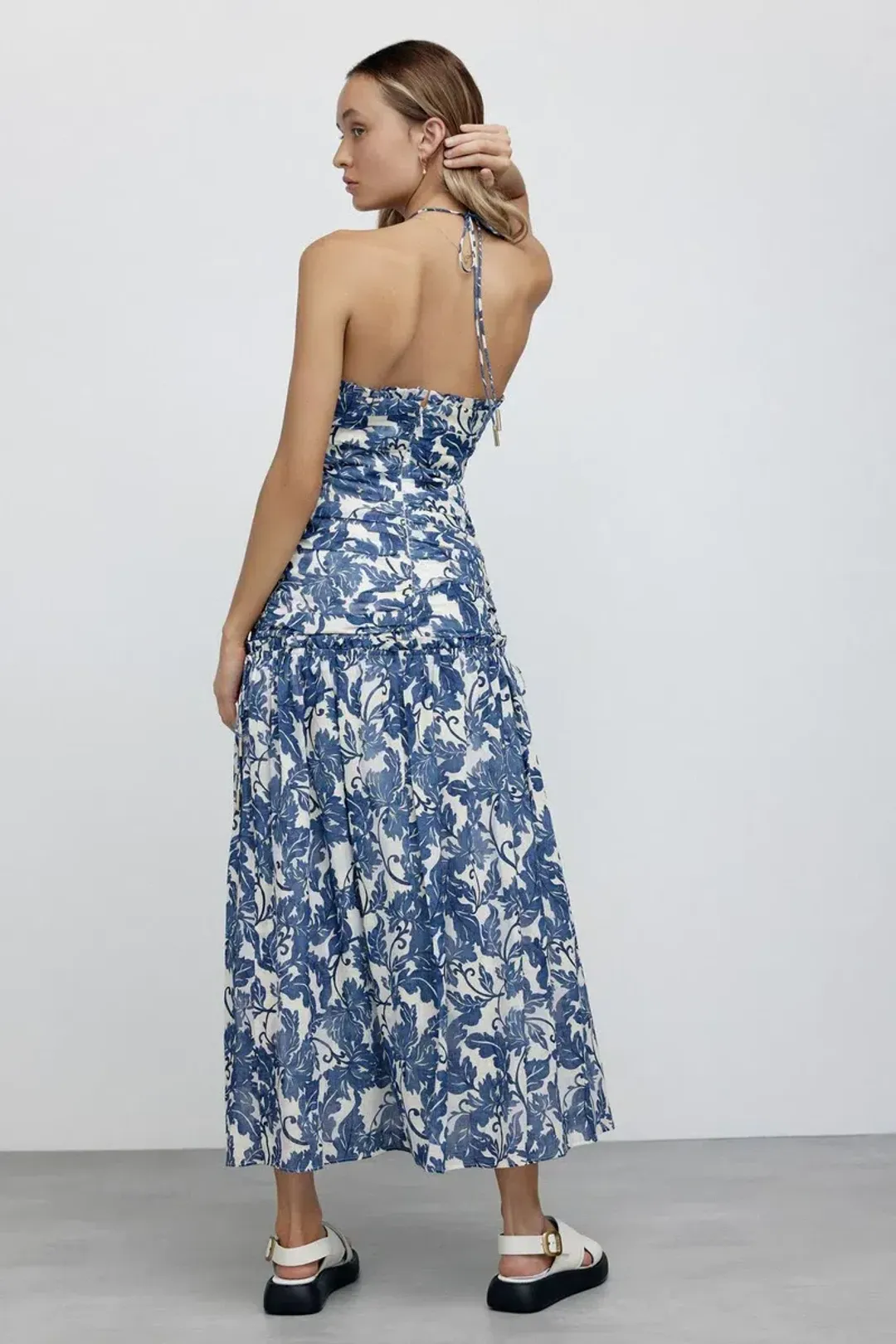Significant Other Scarlett Midi Dress Floral Size 10 for rent on The Volte - main image