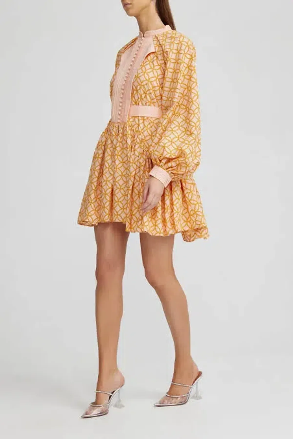 Acler Gibson Dress in Sherbet Size AU 10 for rent on The Volte - main image