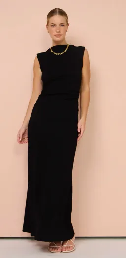 Friends With Frank The Harlow Dress in Black Size AU 12 for rent on The Volte - image 1