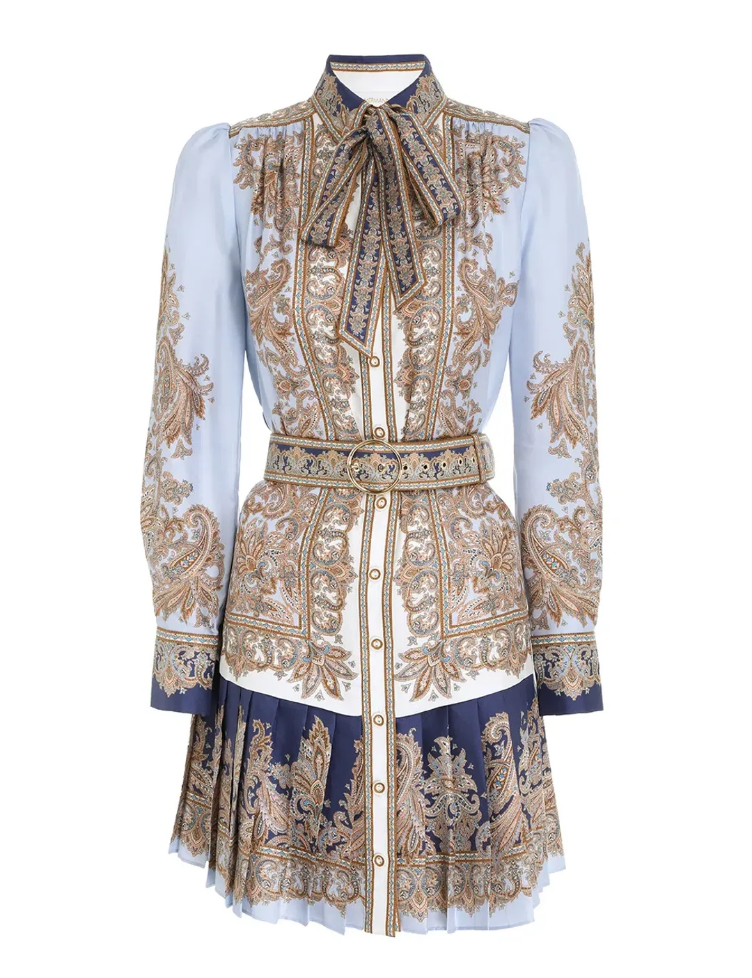 Zimmermann Luminous Paisley Mini Dress Paisley Print Size 8 for rent on The Volte - main image