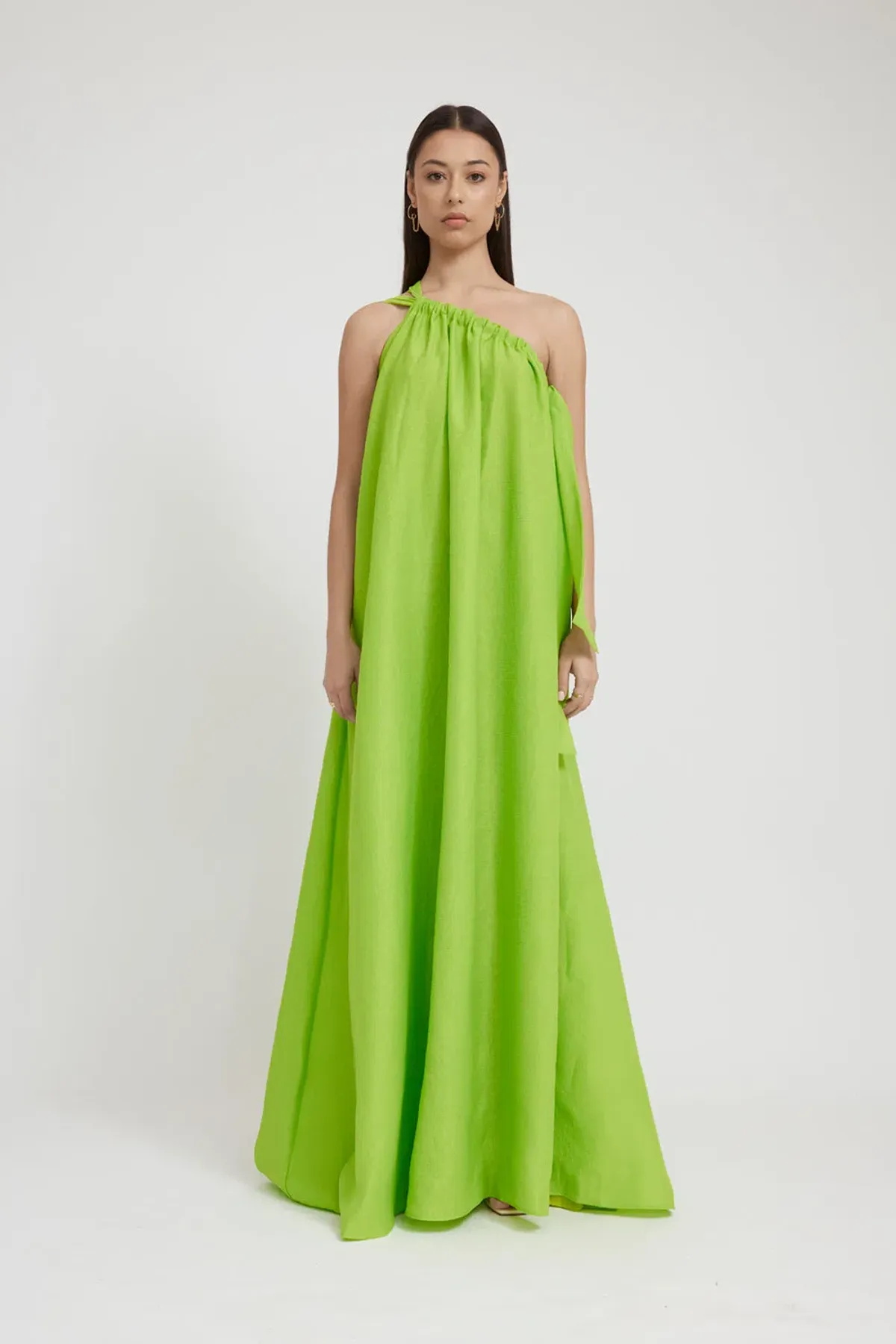 Tojha Lola Maxi Dress in Green Size S / AU 8 for rent on The Volte - main image