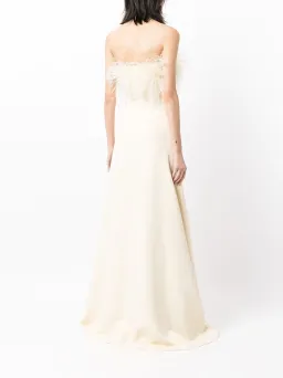 Rachel Gilbert Linc Gown in Lemon Size AU 8 for rent on The Volte - image 2