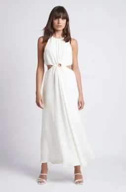 Sheike Gallery Dress White Size AU 16 for rent on The Volte - image 1
