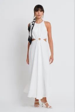 Sheike Gallery Dress White Size AU 16 for rent on The Volte - image 4