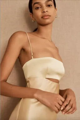 Bec & Bridge Carrie Maxi Dress Yellow Size 10 for rent on The Volte - image 2