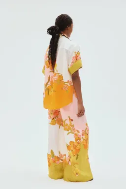 Alemais Silas Shirt and Pant Set Floral Size 8/10 for rent on The Volte - image 3