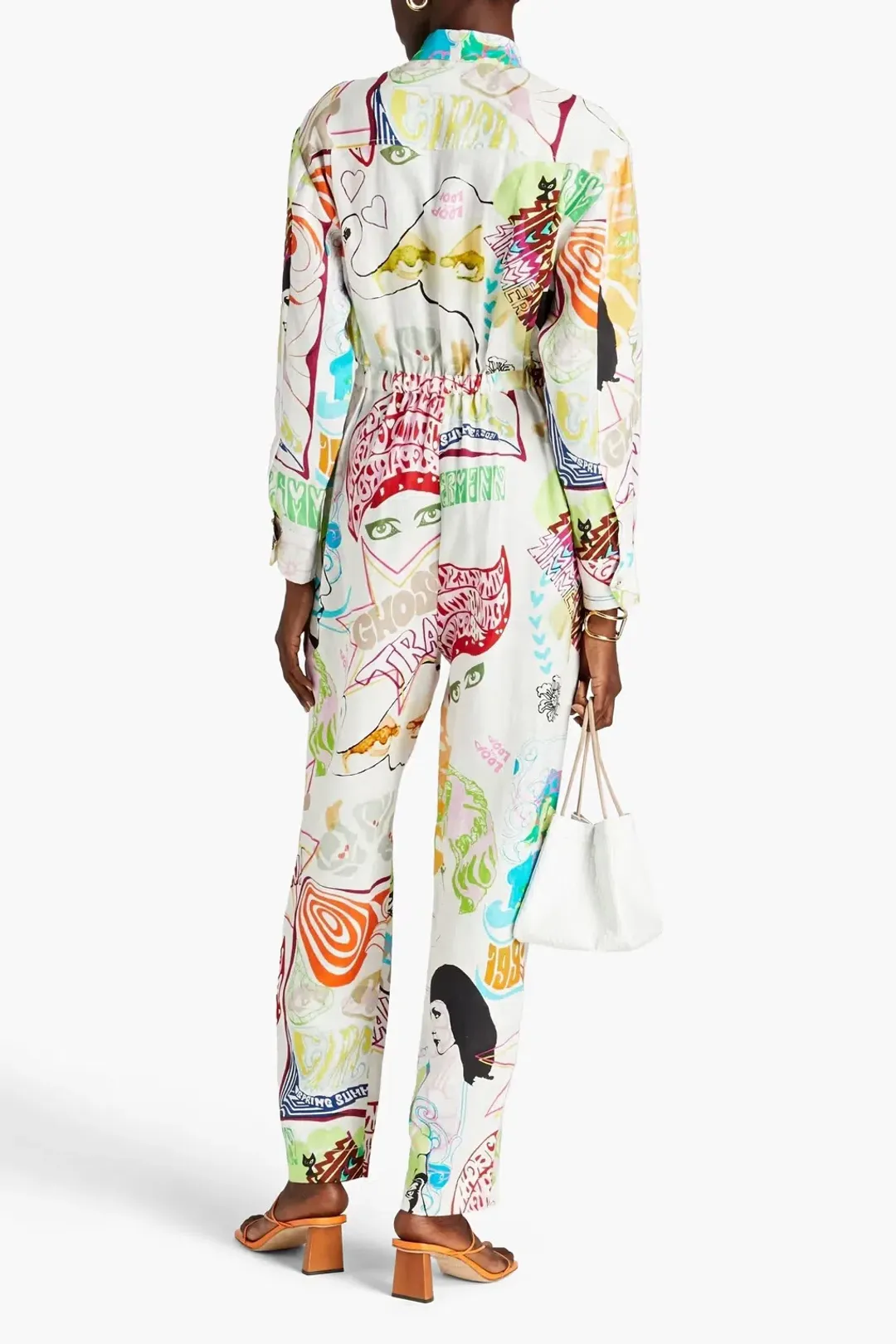Zimmermann Shelly Zip Boilersuit Poster Print Size 2 / 12 AU for rent on The Volte - main image