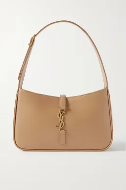 Saint Laurent Le 5 À 7 Leather Shoulder Bag Brown for rent on The Volte - image 1