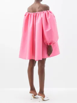 Bernadette Bobby Off-shoulder Dress Pink Size AU 6 for rent on The Volte - image 4