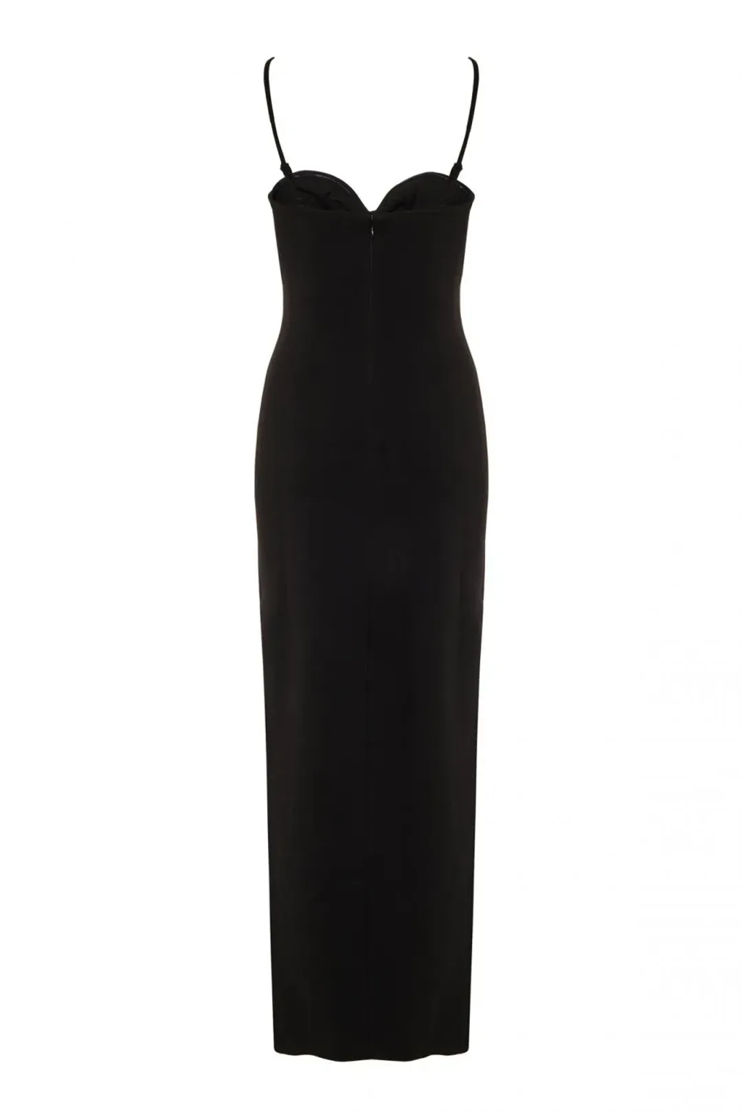 MISHA Ethil Cutout Jersey Dress Black Size 8/S for rent on The Volte - main image