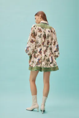 Alemais Birdie Mini Dress Print Size 6 for rent on The Volte - image 3
