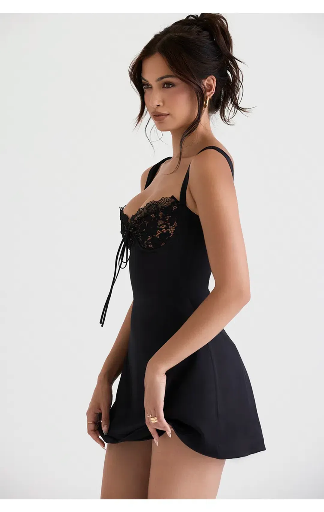 House of CB Adriana Dress Black Size M / AU 10 for rent on The Volte - main image