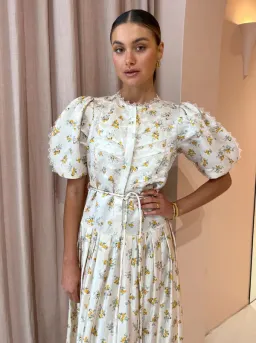 Alemais Bea Midi Dress Floral Size 6 for rent on The Volte - image 4