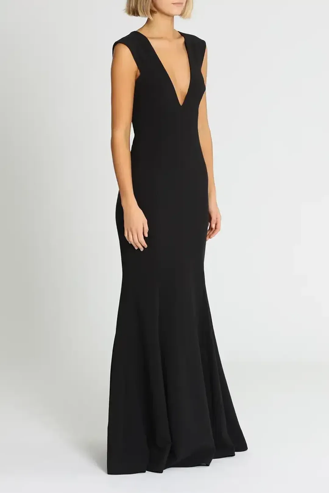 Jay Godfrey Victoria Light Gown in Black Size 14 for rent on The Volte - main image