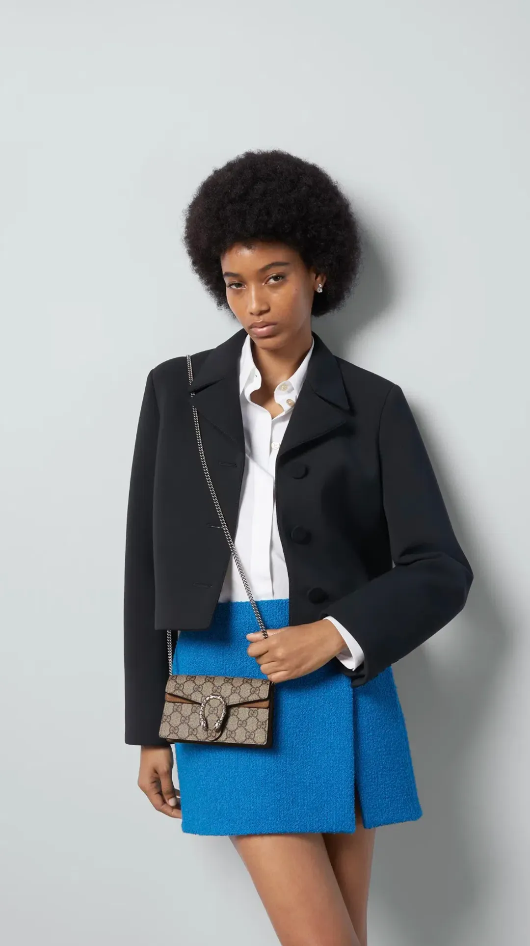 Gucci Dionysus GG Supreme Super Mini Bag Beige for rent on The Volte - main image