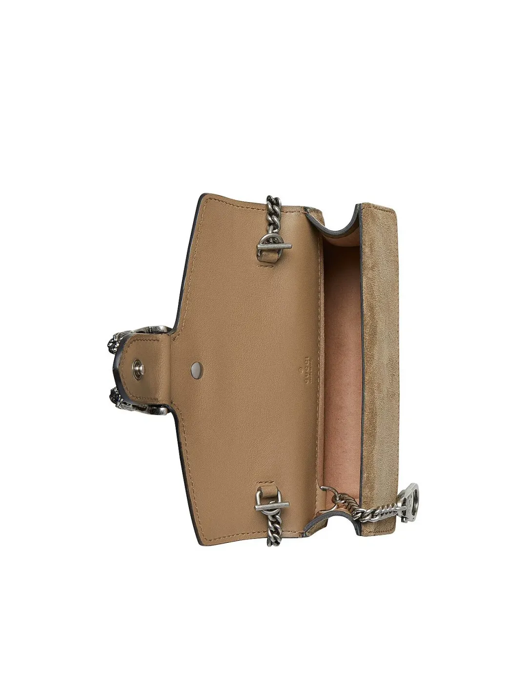 Gucci Dionysus GG Supreme Super Mini Bag Beige for rent on The Volte - main image