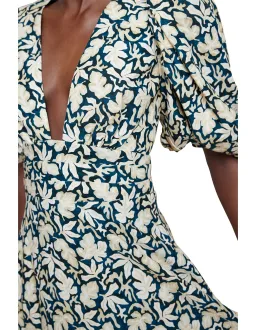 Acler Hamilton Midi Dress Floral for rent on The Volte - image 4