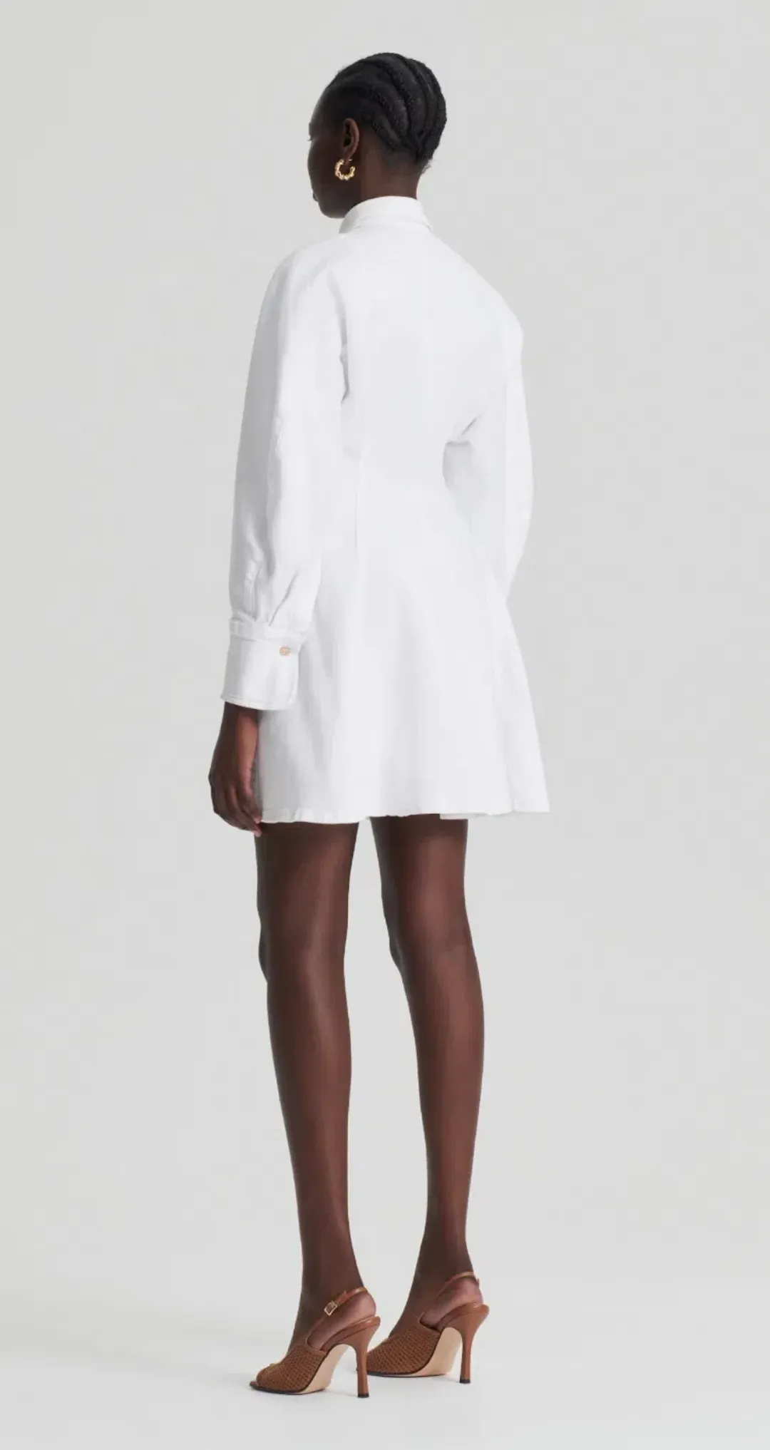 Scanlan Theodore cocoon sleeve denim mini dress size 8AU for rent on The Volte - main image